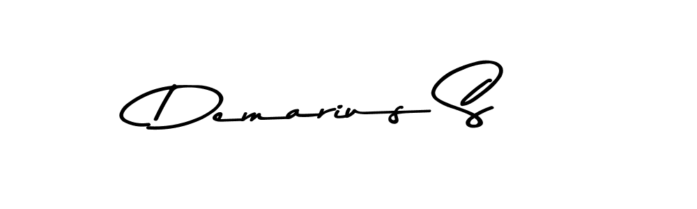 Create a beautiful signature design for name Demarius S. With this signature (Asem Kandis PERSONAL USE) fonts, you can make a handwritten signature for free. Demarius S signature style 9 images and pictures png