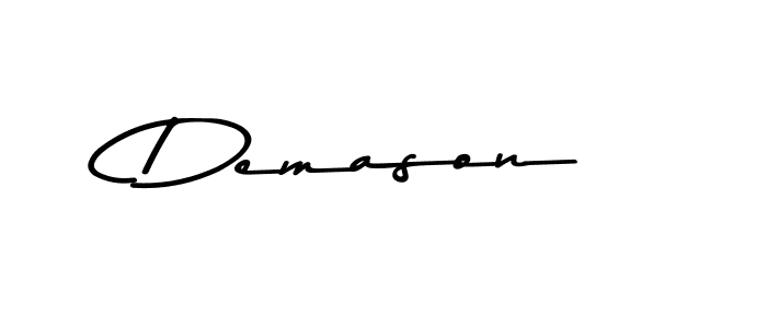 How to make Demason signature? Asem Kandis PERSONAL USE is a professional autograph style. Create handwritten signature for Demason name. Demason signature style 9 images and pictures png