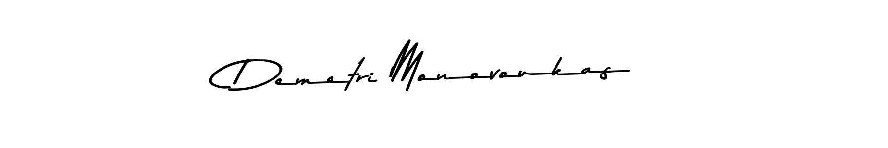 How to make Demetri Monovoukas signature? Asem Kandis PERSONAL USE is a professional autograph style. Create handwritten signature for Demetri Monovoukas name. Demetri Monovoukas signature style 9 images and pictures png