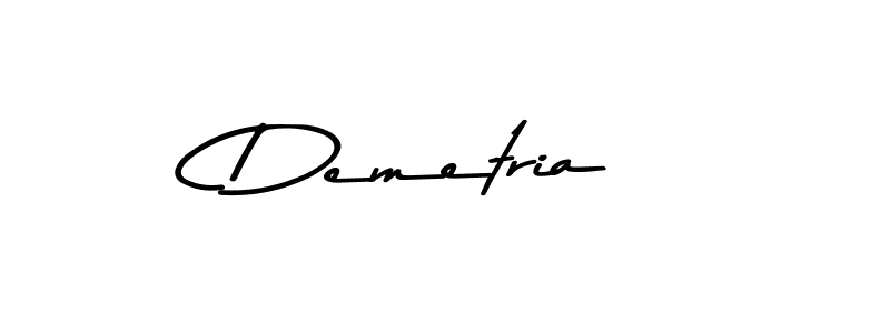 Make a beautiful signature design for name Demetria. Use this online signature maker to create a handwritten signature for free. Demetria signature style 9 images and pictures png