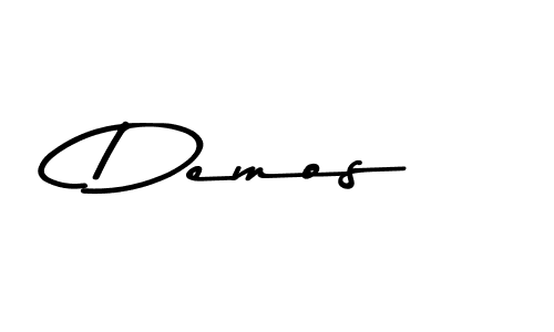 How to make Demos name signature. Use Asem Kandis PERSONAL USE style for creating short signs online. This is the latest handwritten sign. Demos signature style 9 images and pictures png