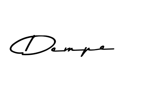 Make a beautiful signature design for name Dempe. Use this online signature maker to create a handwritten signature for free. Dempe signature style 9 images and pictures png