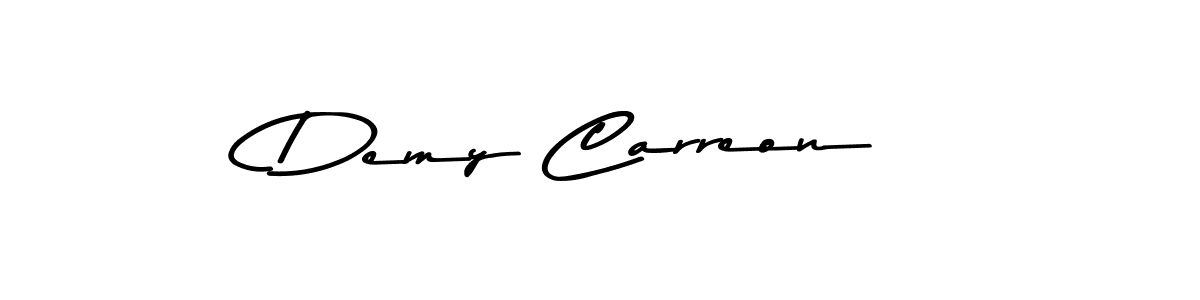 How to make Demy Carreon signature? Asem Kandis PERSONAL USE is a professional autograph style. Create handwritten signature for Demy Carreon name. Demy Carreon signature style 9 images and pictures png