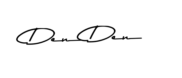 Make a beautiful signature design for name Den Den. With this signature (Asem Kandis PERSONAL USE) style, you can create a handwritten signature for free. Den Den signature style 9 images and pictures png