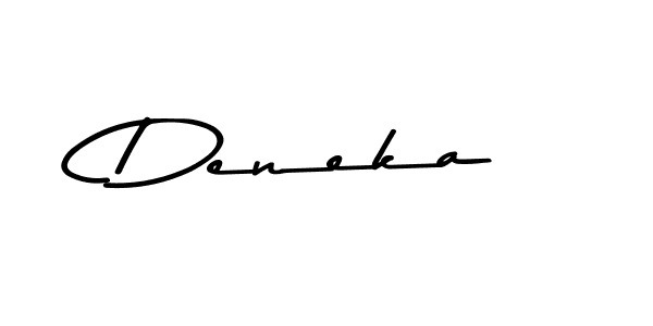 Make a beautiful signature design for name Deneka. Use this online signature maker to create a handwritten signature for free. Deneka signature style 9 images and pictures png
