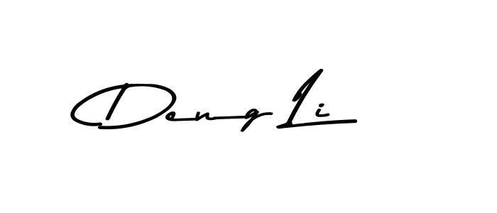 Deng Li stylish signature style. Best Handwritten Sign (Asem Kandis PERSONAL USE) for my name. Handwritten Signature Collection Ideas for my name Deng Li. Deng Li signature style 9 images and pictures png