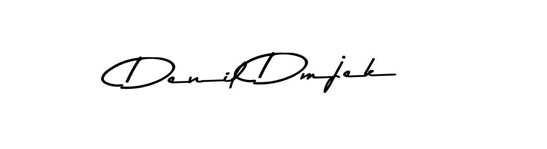 The best way (Asem Kandis PERSONAL USE) to make a short signature is to pick only two or three words in your name. The name Denil Dmjek include a total of six letters. For converting this name. Denil Dmjek signature style 9 images and pictures png