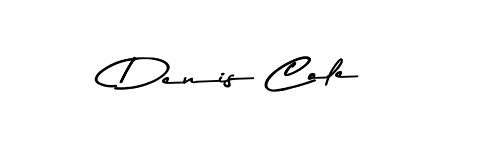 Create a beautiful signature design for name Denis Cole. With this signature (Asem Kandis PERSONAL USE) fonts, you can make a handwritten signature for free. Denis Cole signature style 9 images and pictures png