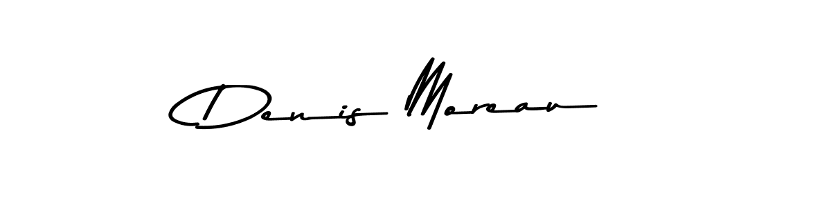 Design your own signature with our free online signature maker. With this signature software, you can create a handwritten (Asem Kandis PERSONAL USE) signature for name Denis Moreau. Denis Moreau signature style 9 images and pictures png