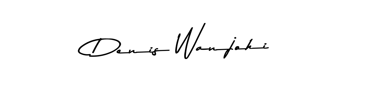 Make a beautiful signature design for name Denis Wanjohi. Use this online signature maker to create a handwritten signature for free. Denis Wanjohi signature style 9 images and pictures png