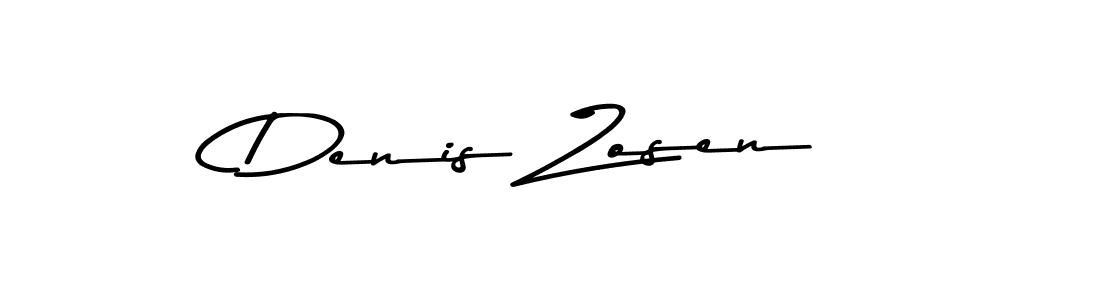 Make a beautiful signature design for name Denis Zosen. With this signature (Asem Kandis PERSONAL USE) style, you can create a handwritten signature for free. Denis Zosen signature style 9 images and pictures png