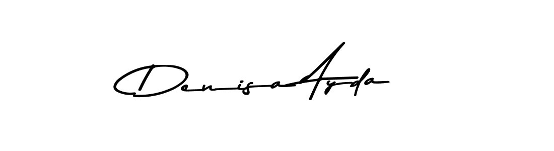 Use a signature maker to create a handwritten signature online. With this signature software, you can design (Asem Kandis PERSONAL USE) your own signature for name Denisa Ayda. Denisa Ayda signature style 9 images and pictures png