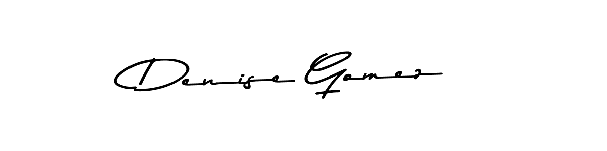 Asem Kandis PERSONAL USE is a professional signature style that is perfect for those who want to add a touch of class to their signature. It is also a great choice for those who want to make their signature more unique. Get Denise Gomez name to fancy signature for free. Denise Gomez signature style 9 images and pictures png