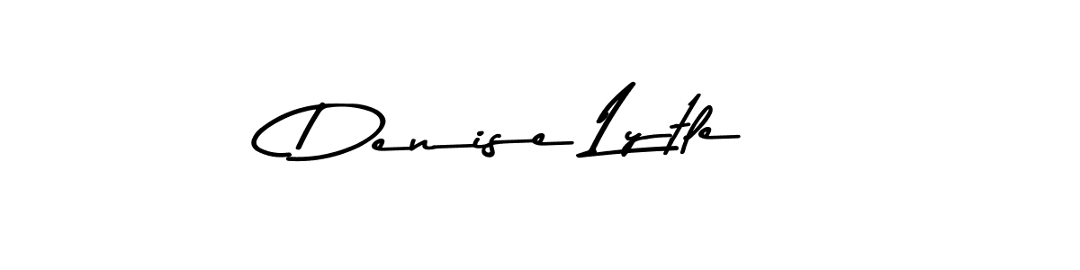 It looks lik you need a new signature style for name Denise Lytle. Design unique handwritten (Asem Kandis PERSONAL USE) signature with our free signature maker in just a few clicks. Denise Lytle signature style 9 images and pictures png