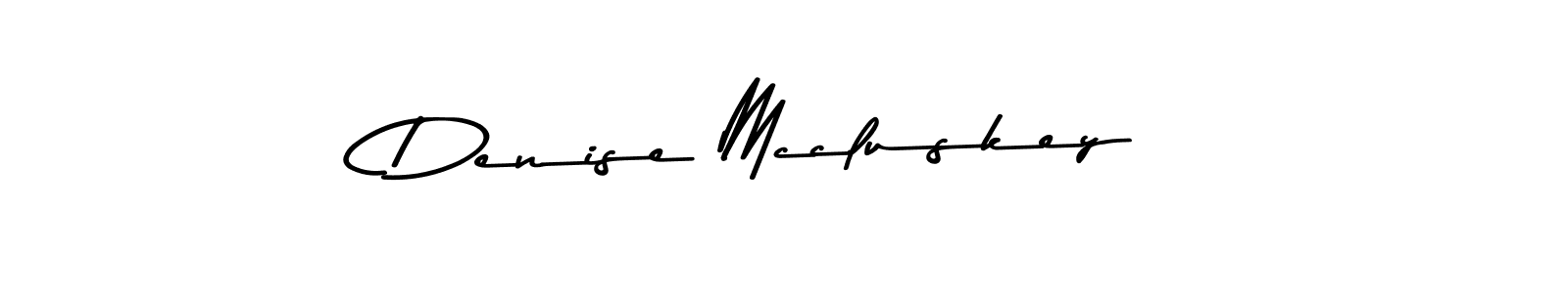 The best way (Asem Kandis PERSONAL USE) to make a short signature is to pick only two or three words in your name. The name Denise Mccluskey include a total of six letters. For converting this name. Denise Mccluskey signature style 9 images and pictures png