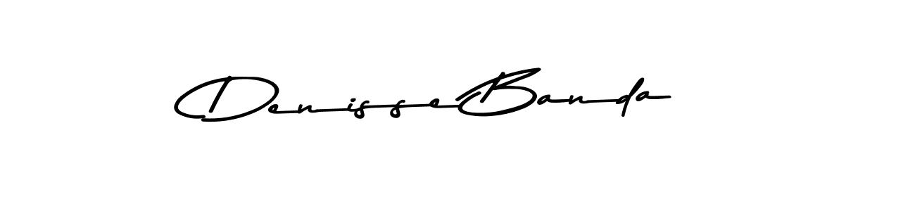 Denisse Banda stylish signature style. Best Handwritten Sign (Asem Kandis PERSONAL USE) for my name. Handwritten Signature Collection Ideas for my name Denisse Banda. Denisse Banda signature style 9 images and pictures png