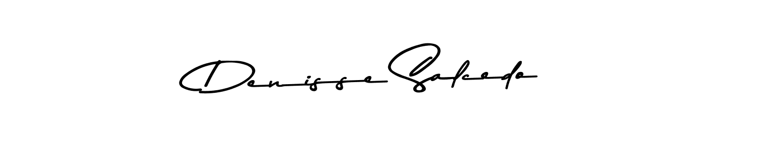 Create a beautiful signature design for name Denisse Salcedo. With this signature (Asem Kandis PERSONAL USE) fonts, you can make a handwritten signature for free. Denisse Salcedo signature style 9 images and pictures png