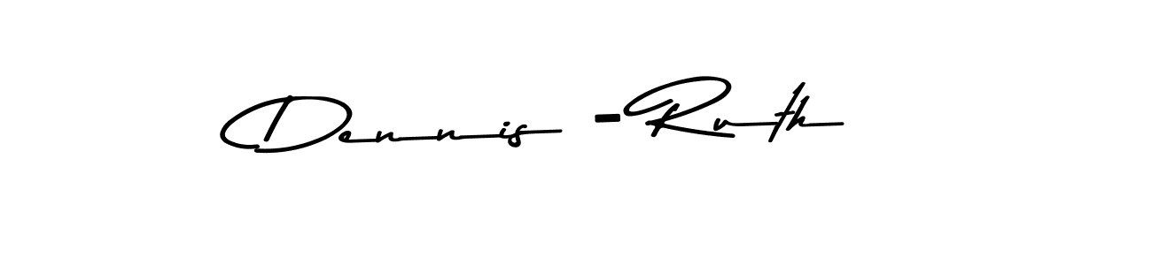 Make a beautiful signature design for name Dennis - Ruth. Use this online signature maker to create a handwritten signature for free. Dennis - Ruth signature style 9 images and pictures png