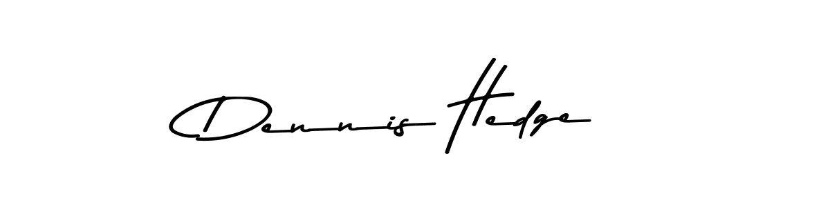 Use a signature maker to create a handwritten signature online. With this signature software, you can design (Asem Kandis PERSONAL USE) your own signature for name Dennis Hedge. Dennis Hedge signature style 9 images and pictures png