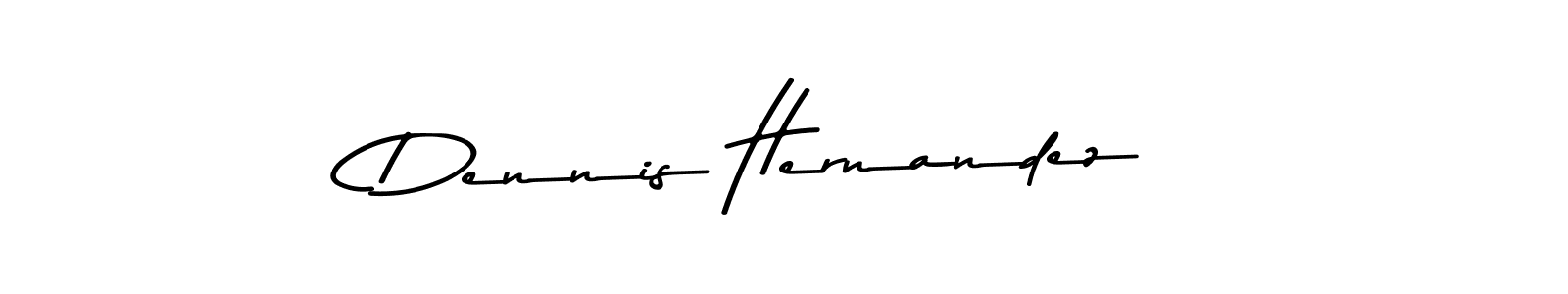 Dennis Hernandez stylish signature style. Best Handwritten Sign (Asem Kandis PERSONAL USE) for my name. Handwritten Signature Collection Ideas for my name Dennis Hernandez. Dennis Hernandez signature style 9 images and pictures png