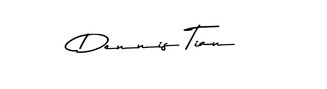 Design your own signature with our free online signature maker. With this signature software, you can create a handwritten (Asem Kandis PERSONAL USE) signature for name Dennis Tian. Dennis Tian signature style 9 images and pictures png