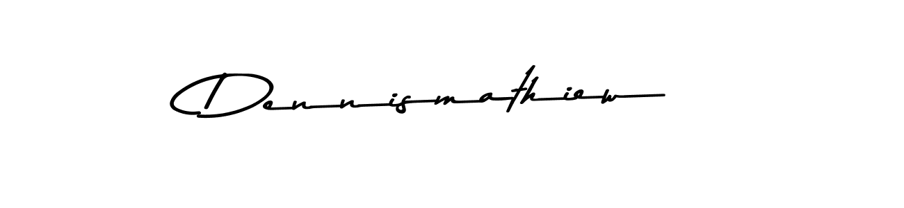 Use a signature maker to create a handwritten signature online. With this signature software, you can design (Asem Kandis PERSONAL USE) your own signature for name Dennismathiew. Dennismathiew signature style 9 images and pictures png