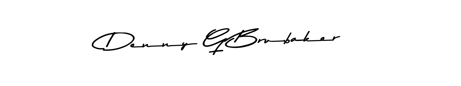 Similarly Asem Kandis PERSONAL USE is the best handwritten signature design. Signature creator online .You can use it as an online autograph creator for name Denny G Brubaker. Denny G Brubaker signature style 9 images and pictures png