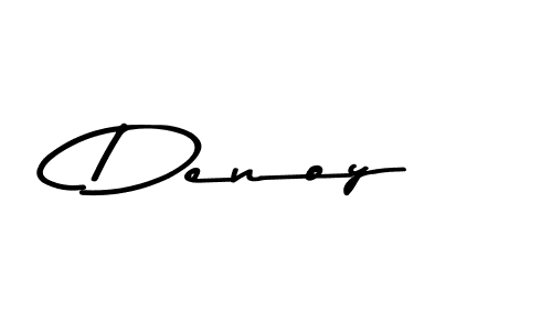 Use a signature maker to create a handwritten signature online. With this signature software, you can design (Asem Kandis PERSONAL USE) your own signature for name Denoy. Denoy signature style 9 images and pictures png