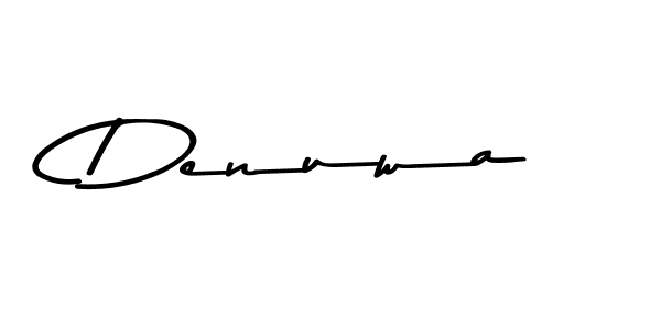 Make a short Denuwa signature style. Manage your documents anywhere anytime using Asem Kandis PERSONAL USE. Create and add eSignatures, submit forms, share and send files easily. Denuwa signature style 9 images and pictures png