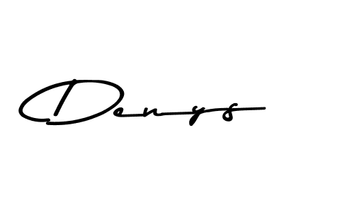 This is the best signature style for the Denys name. Also you like these signature font (Asem Kandis PERSONAL USE). Mix name signature. Denys signature style 9 images and pictures png