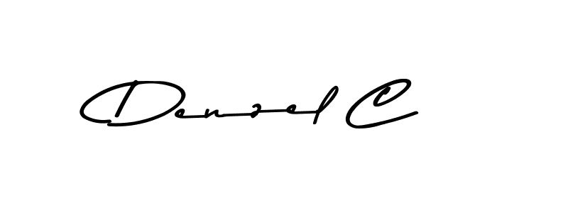 The best way (Asem Kandis PERSONAL USE) to make a short signature is to pick only two or three words in your name. The name Denzel C include a total of six letters. For converting this name. Denzel C signature style 9 images and pictures png