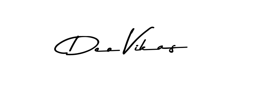 Deo Vikas stylish signature style. Best Handwritten Sign (Asem Kandis PERSONAL USE) for my name. Handwritten Signature Collection Ideas for my name Deo Vikas. Deo Vikas signature style 9 images and pictures png