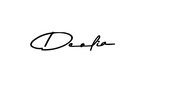 Make a short Deolia signature style. Manage your documents anywhere anytime using Asem Kandis PERSONAL USE. Create and add eSignatures, submit forms, share and send files easily. Deolia signature style 9 images and pictures png