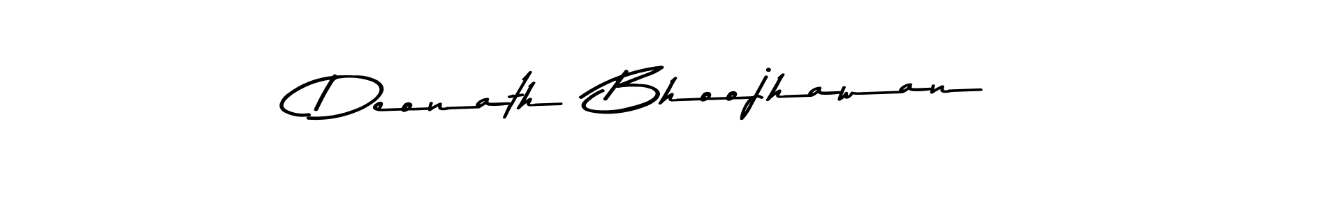Also we have Deonath  Bhoojhawan name is the best signature style. Create professional handwritten signature collection using Asem Kandis PERSONAL USE autograph style. Deonath  Bhoojhawan signature style 9 images and pictures png