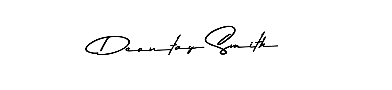 How to make Deontay Smith signature? Asem Kandis PERSONAL USE is a professional autograph style. Create handwritten signature for Deontay Smith name. Deontay Smith signature style 9 images and pictures png