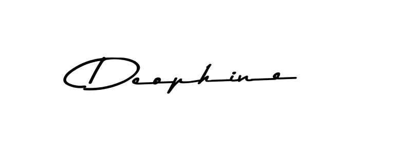 Design your own signature with our free online signature maker. With this signature software, you can create a handwritten (Asem Kandis PERSONAL USE) signature for name Deophine. Deophine signature style 9 images and pictures png