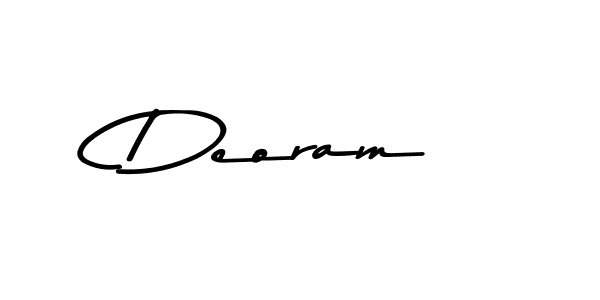 How to Draw Deoram signature style? Asem Kandis PERSONAL USE is a latest design signature styles for name Deoram. Deoram signature style 9 images and pictures png