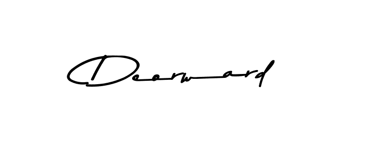 Also You can easily find your signature by using the search form. We will create Deorward name handwritten signature images for you free of cost using Asem Kandis PERSONAL USE sign style. Deorward signature style 9 images and pictures png