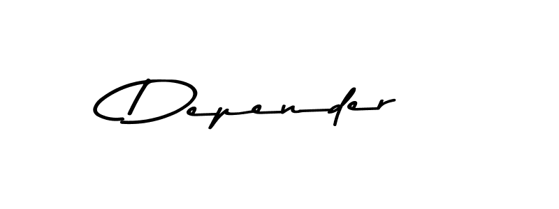 Best and Professional Signature Style for Depender. Asem Kandis PERSONAL USE Best Signature Style Collection. Depender signature style 9 images and pictures png