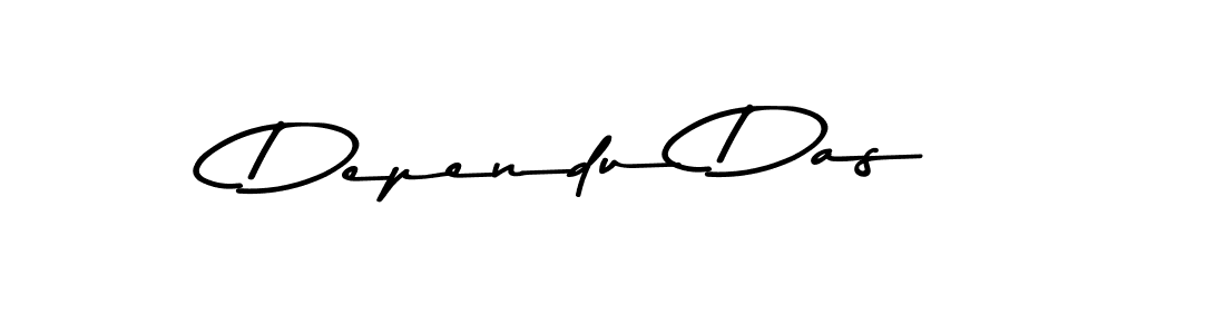 How to make Dependu Das name signature. Use Asem Kandis PERSONAL USE style for creating short signs online. This is the latest handwritten sign. Dependu Das signature style 9 images and pictures png