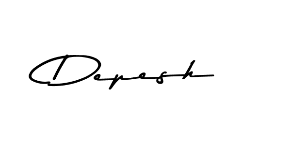 Similarly Asem Kandis PERSONAL USE is the best handwritten signature design. Signature creator online .You can use it as an online autograph creator for name Depesh. Depesh signature style 9 images and pictures png