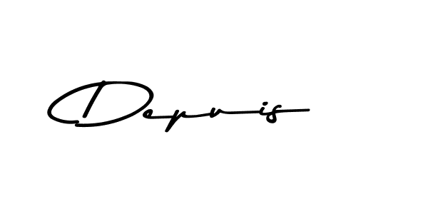 Make a beautiful signature design for name Depuis. Use this online signature maker to create a handwritten signature for free. Depuis signature style 9 images and pictures png