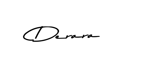 Design your own signature with our free online signature maker. With this signature software, you can create a handwritten (Asem Kandis PERSONAL USE) signature for name Derara. Derara signature style 9 images and pictures png