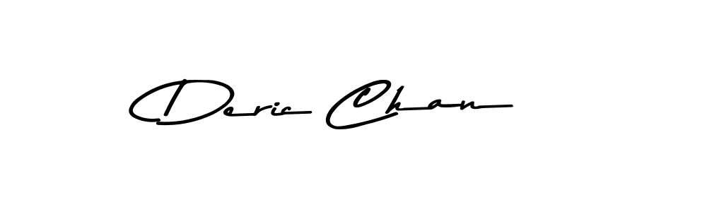 Create a beautiful signature design for name Deric Chan. With this signature (Asem Kandis PERSONAL USE) fonts, you can make a handwritten signature for free. Deric Chan signature style 9 images and pictures png