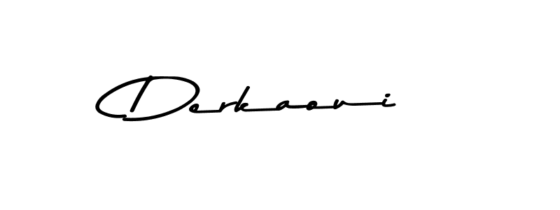 How to Draw Derkaoui signature style? Asem Kandis PERSONAL USE is a latest design signature styles for name Derkaoui. Derkaoui signature style 9 images and pictures png