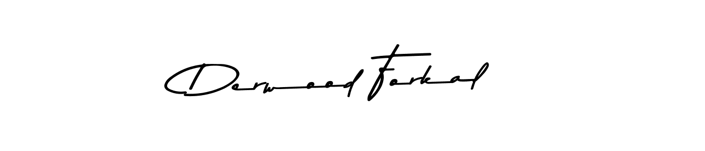 Similarly Asem Kandis PERSONAL USE is the best handwritten signature design. Signature creator online .You can use it as an online autograph creator for name Derwood Forkal. Derwood Forkal signature style 9 images and pictures png