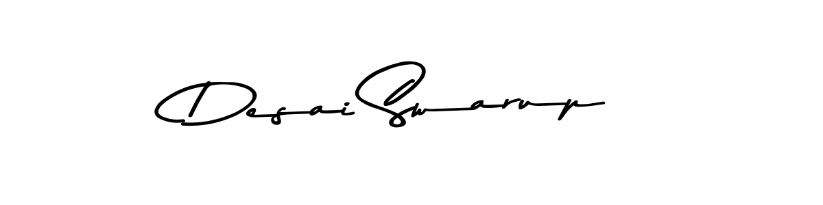 Make a short Desai Swarup signature style. Manage your documents anywhere anytime using Asem Kandis PERSONAL USE. Create and add eSignatures, submit forms, share and send files easily. Desai Swarup signature style 9 images and pictures png