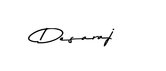 You can use this online signature creator to create a handwritten signature for the name Desaraj. This is the best online autograph maker. Desaraj signature style 9 images and pictures png