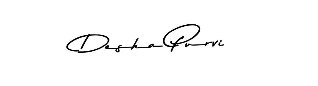 Check out images of Autograph of Desha Purvi name. Actor Desha Purvi Signature Style. Asem Kandis PERSONAL USE is a professional sign style online. Desha Purvi signature style 9 images and pictures png