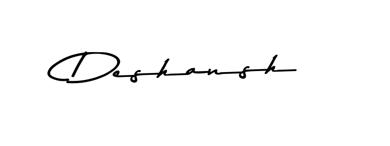 if you are searching for the best signature style for your name Deshansh. so please give up your signature search. here we have designed multiple signature styles  using Asem Kandis PERSONAL USE. Deshansh signature style 9 images and pictures png